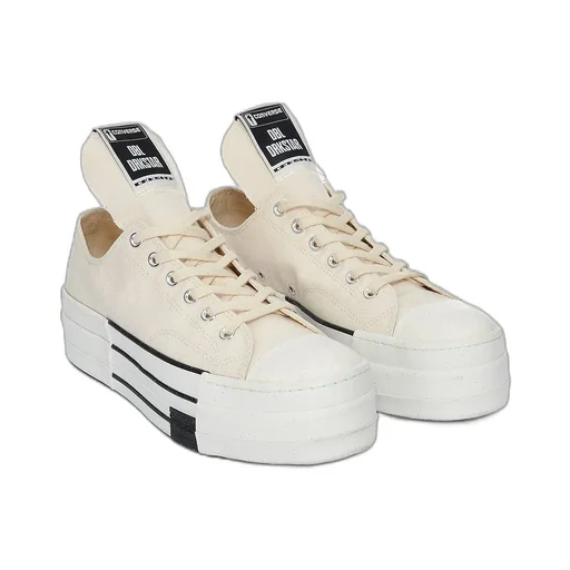 Converse X Drkshdw Dbl Drkstar Ox In Natural