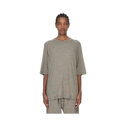 Drkshdw Temple Walrus T In Grey Melange Jersey