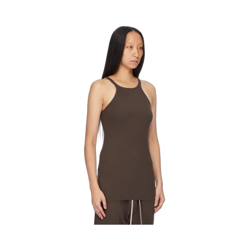 Drkshdw Concordians Racer Back Tank In Darkdust Medium Weight Cotton Jersey
