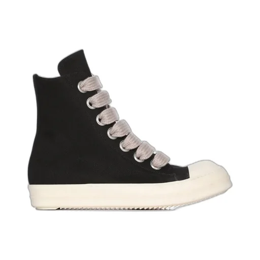 Drkshdw Temple Jumbolace Sneaks In Black/Milk/Milk 13Oz Overdyed Denim