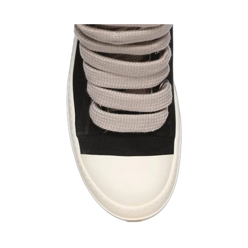 Drkshdw Temple Jumbolace Sneaks In Black/Milk/Milk 13Oz Overdyed Denim