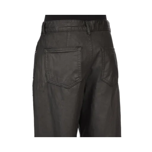 Drkshdw Temple Geth Jeans In Black 8Oz Deep Black Denim