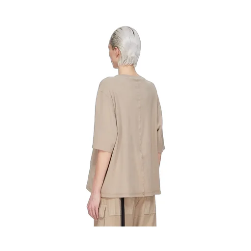 Drkshdw Concordians Walrus T In Dirty Pearl Double Brushed Jersey