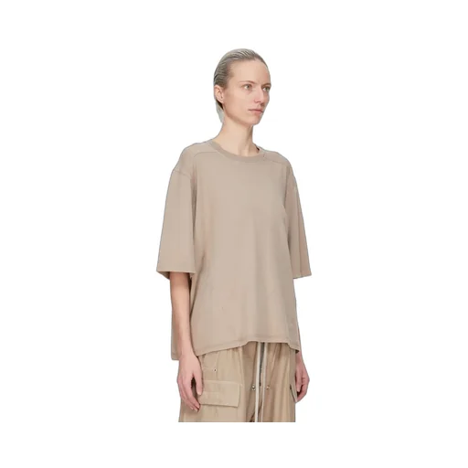 Drkshdw Concordians Walrus T In Dirty Pearl Double Brushed Jersey