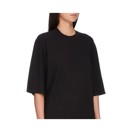 Drkshdw Concordians Walrus T In Black Double Brushed Jersey