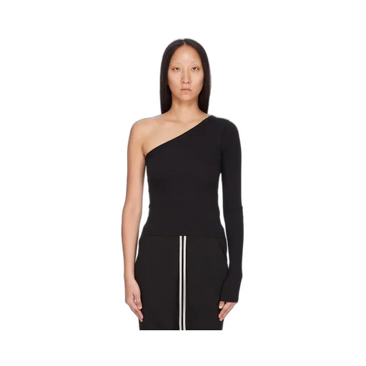 Drkshdw Concordians Ziggy T In Black Medium Weight Cotton Jersey