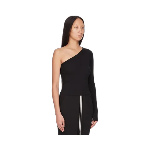 Drkshdw Concordians Ziggy T In Black Medium Weight Cotton Jersey