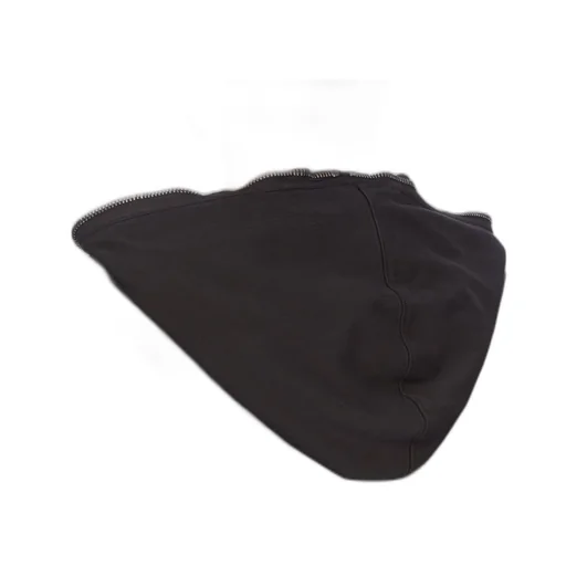 Drkshdw Concordians Small Gimp Hoodie In Black Compact Heavy Jersey