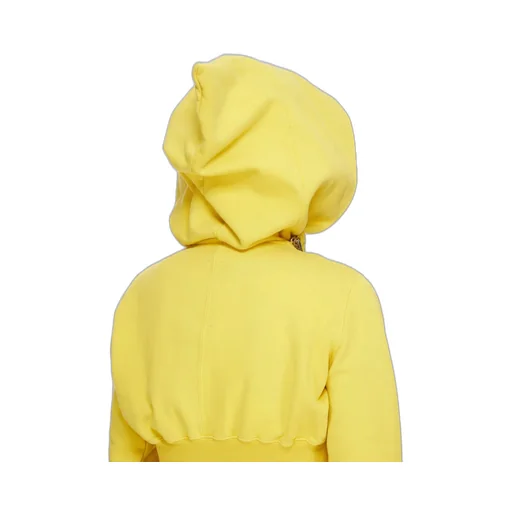 Drkshdw Concordians Micro Mountain Hoodie In Lemon Furka Heavy Sweatshirt