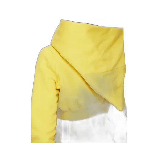 Drkshdw Concordians Micro Mountain Hoodie In Lemon Furka Heavy Sweatshirt