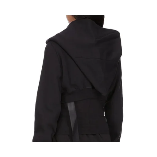 Drkshdw Concordians Micro Mountain Hoodie In Black Furka Heavy Sweatshirt