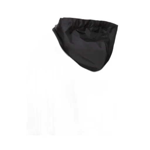 Drkshdw Concordians Poncho In Black Nylon Canvas