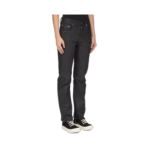 Drkshdw Concordians Fog Cut In 13Oz Black Wax Denim