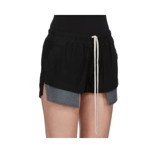 Drkshdw Concordians Fog Boxers In Black Light Flannel