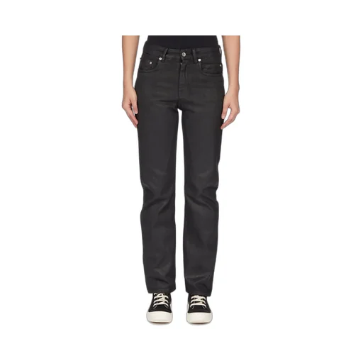 Drkshdw Concordians Fog Cut In 13Oz Black Wax Denim