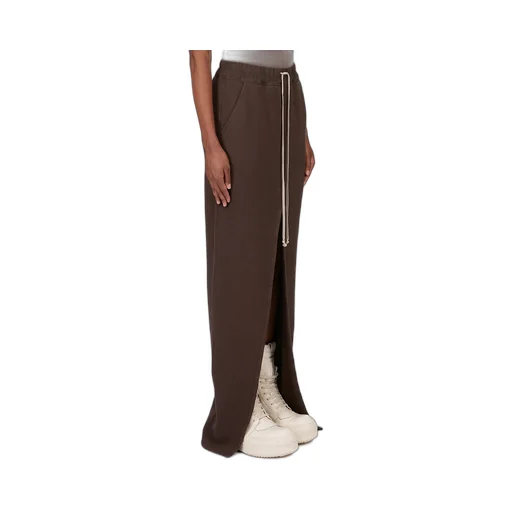 Drkshdw Concordians Phleg Pillar Skirt In Dark Dust Slub Felpa