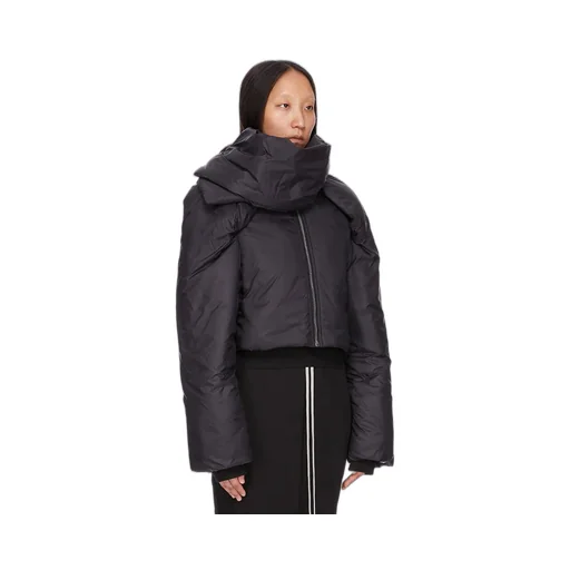 Drkshdw Concordians Covertible Jkt In Black Recycled Nylon
