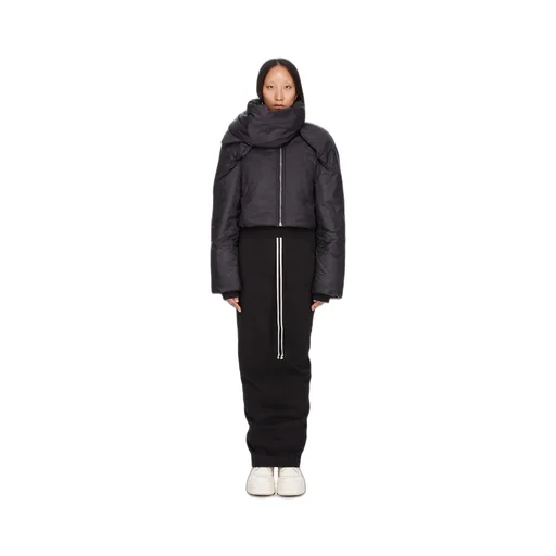 Drkshdw Concordians Covertible Jkt In Black Recycled Nylon