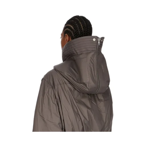 Drkshdw Concordians Cropped Alice Parka In Bronze Recycled Nylon