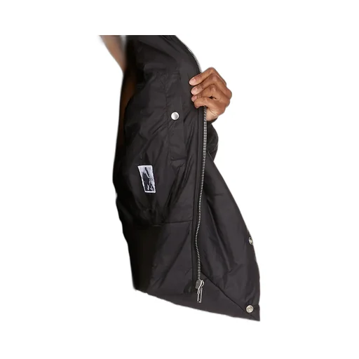 Drkshdw Concordians Cropped Alice Parka In Black Recycled Nylon