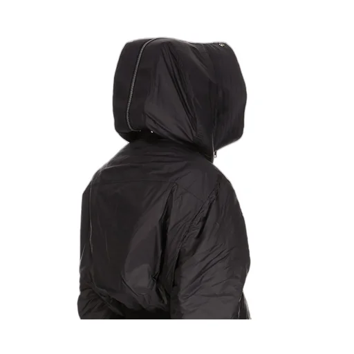 Drkshdw Concordians Cropped Alice Parka In Black Recycled Nylon