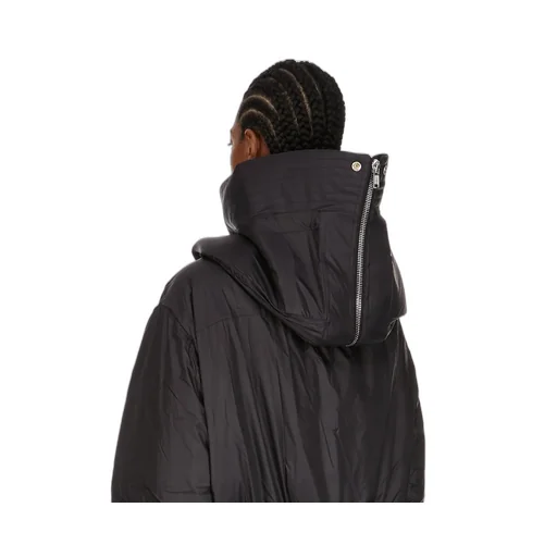 Drkshdw Concordians Cropped Alice Parka In Black Recycled Nylon