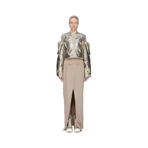 Drkshdw Concordians Covertible Jkt In Palladium Foil Light Nylon