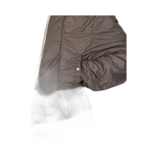 Drkshdw Concordians Cropped Alice Parka In Bronze Recycled Nylon