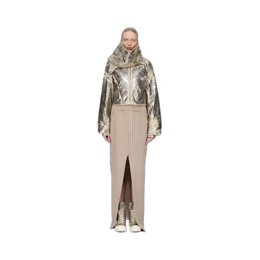 Drkshdw Concordians Covertible Jkt In Palladium Foil Light Nylon