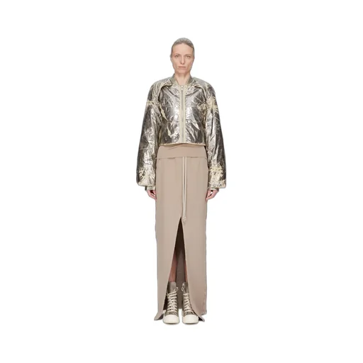 Drkshdw Concordians Covertible Jkt In Palladium Foil Light Nylon