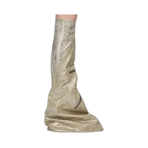 Drkshdw Concordians Cargo Fetish In Palladium/Milk 13Oz Foil Denim