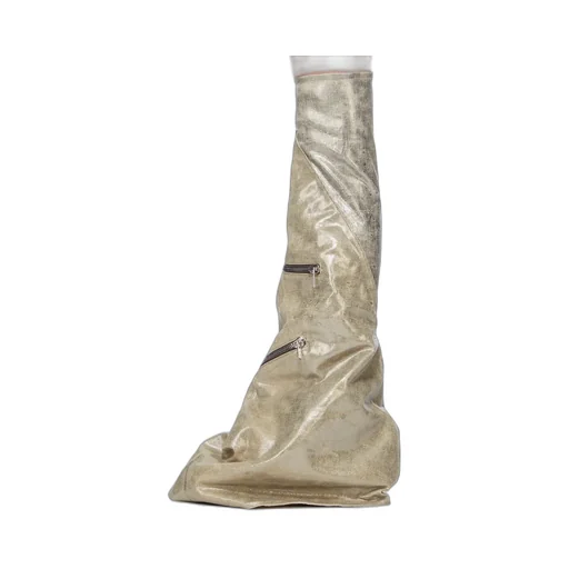 Drkshdw Concordians Cargo Fetish In Palladium/Milk 13Oz Foil Denim