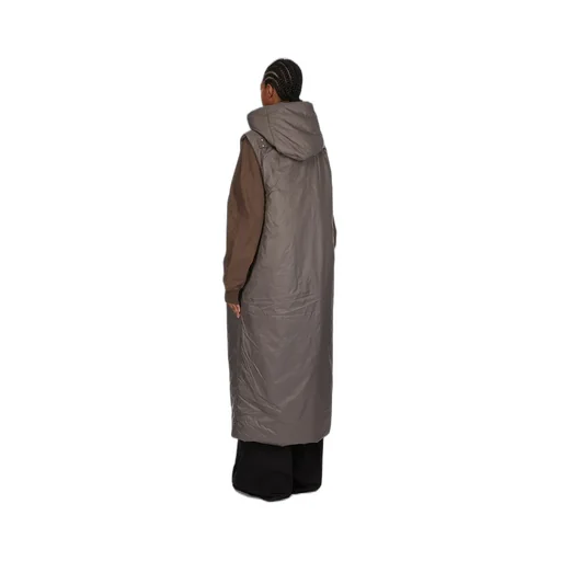 Drkshdw Concordians Hooded Liner In Bronze Recycled Nylon