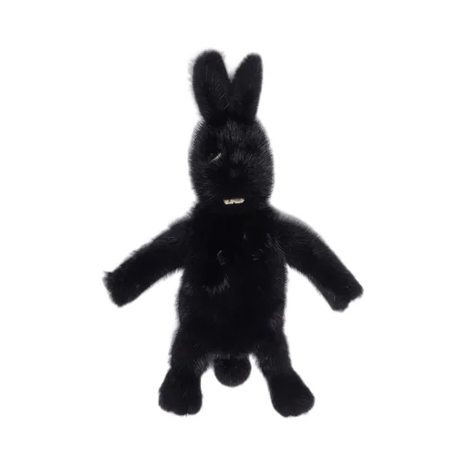 Rick Owens Hun Bunny In Black Mink Fur