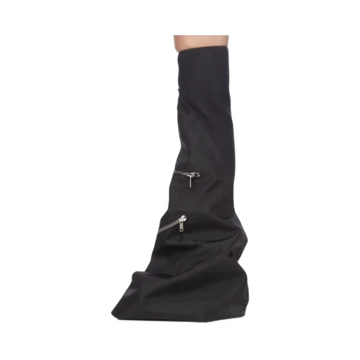 Drkshdw Concordians Cargo Fetish In In Black Nylon Canvas