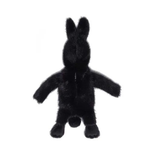 Rick Owens Hun Bunny In Black Mink Fur