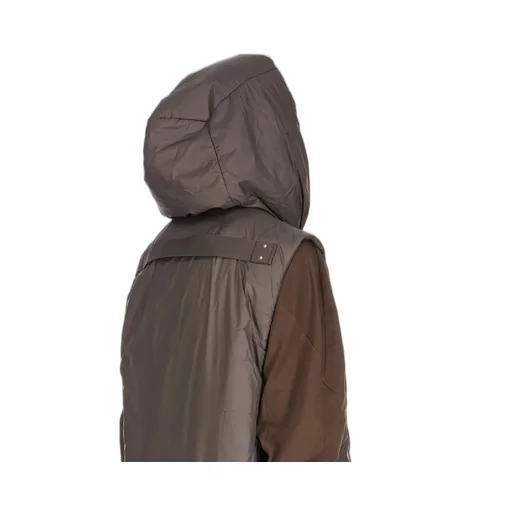 Drkshdw Concordians Hooded Liner In Bronze Recycled Nylon