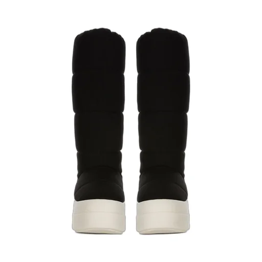 Drkshdw Concordians Mega Bumper Knee High Lunar In Dirty Pearl/Milk 13Oz Overdyed Denim