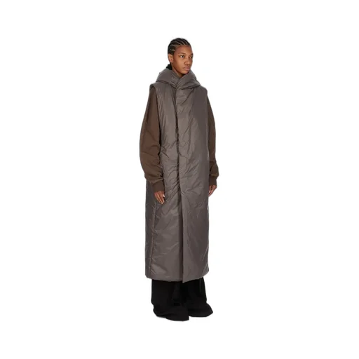 Drkshdw Concordians Hooded Liner In Bronze Recycled Nylon