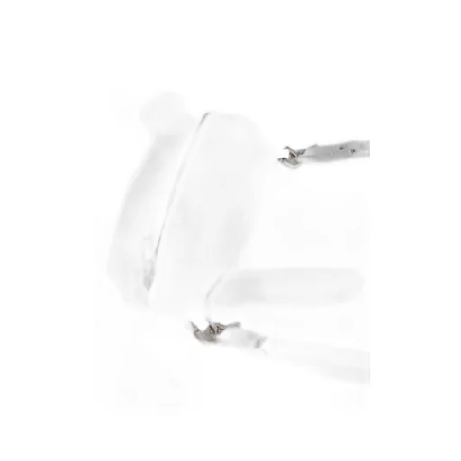 Rick Owens Hun Cyclop In Chalk White Lamb Leather