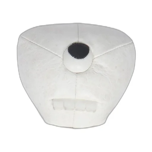 Rick Owens Hun Cyclop In Chalk White Lamb Leather