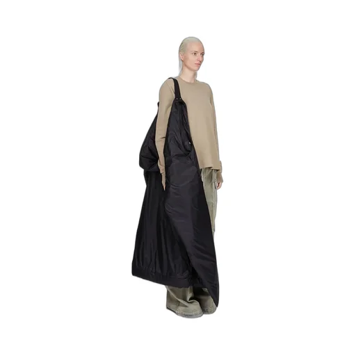 Drkshdw Concordians Hooded Liner In Black Recycled Nylon