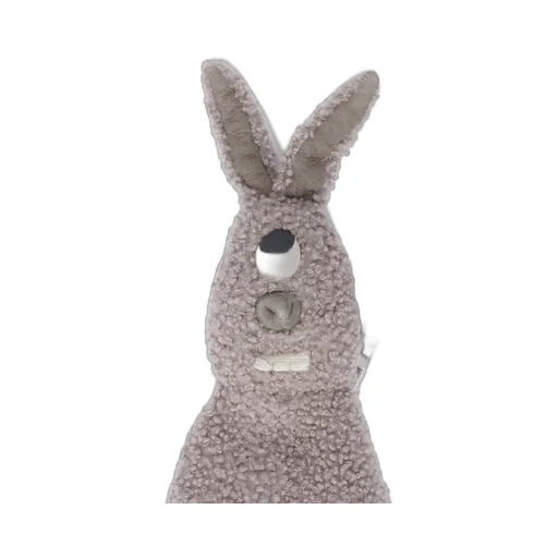 Rick Owens Hun Siamese Bunny In Dark Dust Lamb Shearling