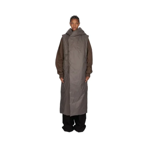 Drkshdw Concordians Hooded Liner In Bronze Recycled Nylon
