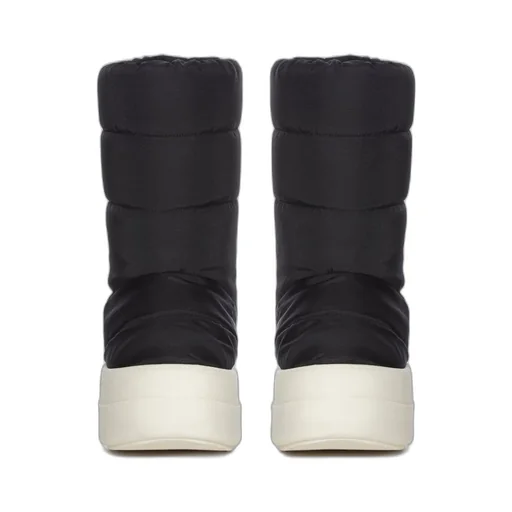 Drkshdw Concordians Mega Bumper Lunar In Black/Milk Nylon Canvas