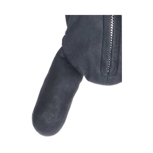 Rick Owens Hun Cyclop In Black Lamb Leather