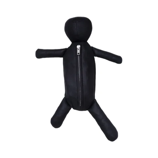 Rick Owens Hun Cyclop In Black Lamb Leather