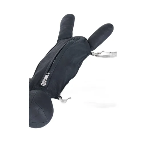 Rick Owens Hun Cyclop In Black Lamb Leather