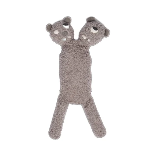 Rick Owens Hun Siamese Bear In Dark Dust Lamb Shearling