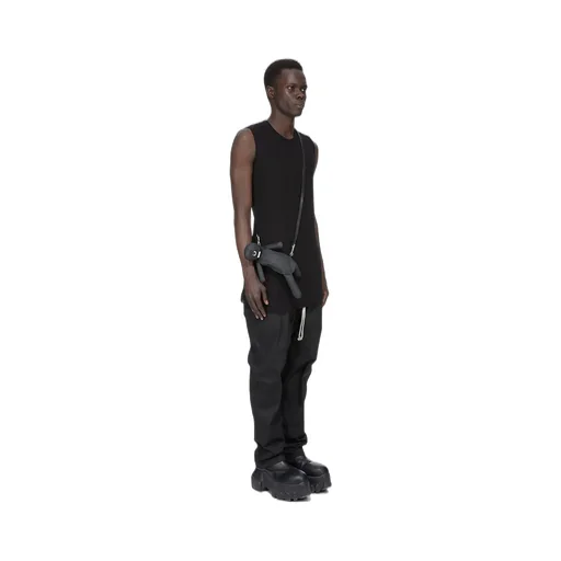 Rick Owens Hun Cyclop In Black Lamb Leather
